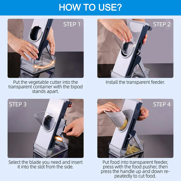 Vegetable Chopper Food Slicer