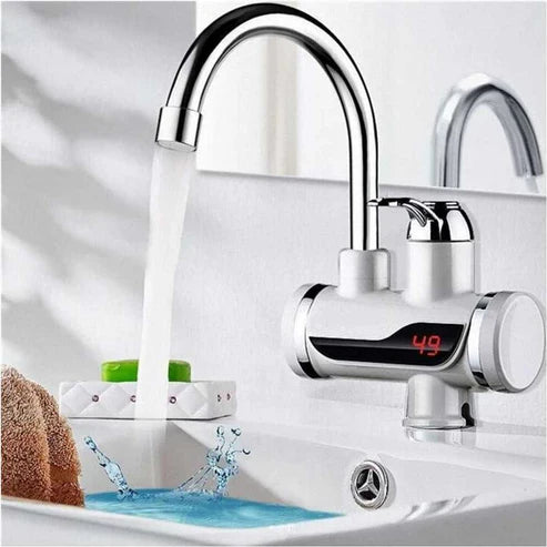 Instant Electric Water Heater Tap with Digital Display – Hot Water Faucet (3000W)
